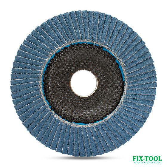 Круг лепестковый торцевой Norton Omega 125x22 R828 P40 №2