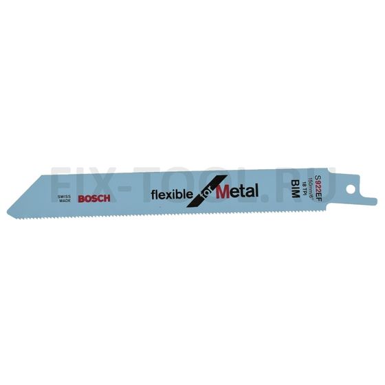 Сабельное полотно Bosch по металлу S922EF 150 мм 2 шт №1