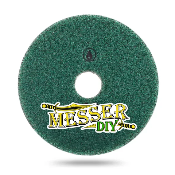 АГШК (черепашка) для шлифовки гранита, мрамора 100 мм на липучке MESSER-DIY 200 MESH