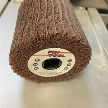 Шлифовальный валик комбинированный 100х100х19 Fix-Tool COARSE A + P80