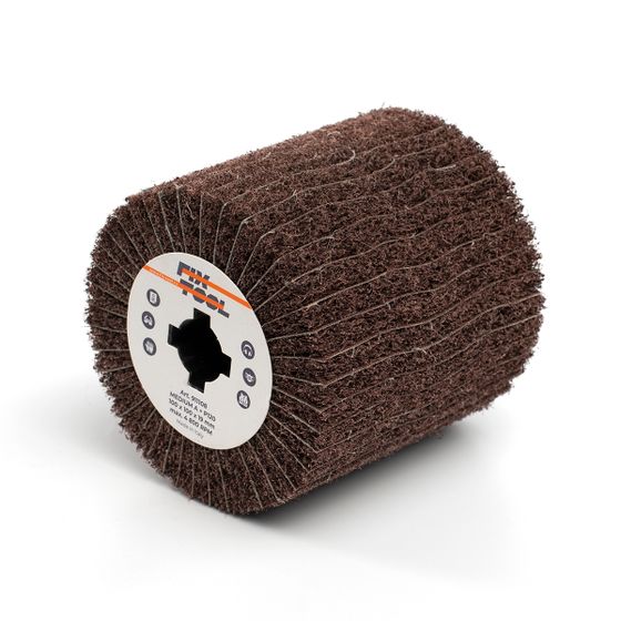 Шлифовальный валик комбинированный 100х100х19 Fix-Tool MEDIUM A + P120 №2