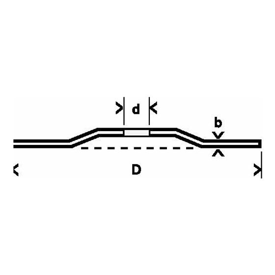 Зачистной круг Bosch Expert по металлу 150 x 6 мм №2