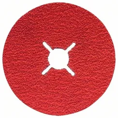 Фибровый круг Bosch 125 мм P50 Best for Metal + Inox - 50 шт/уп