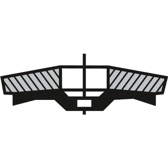 Круг лепестковый торцевой Bosch 125x22 Standard for Metal X431 Р120 2608603659