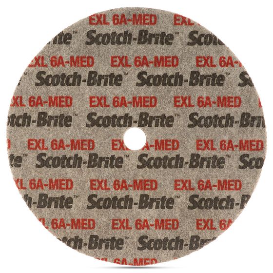 Нетканый прессованный круг ROXPRO 150х3х13мм 6A Medium №2