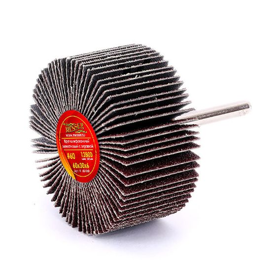 Шлифовальный валик 60x30x6 мм Messer лепестковый P60 №1