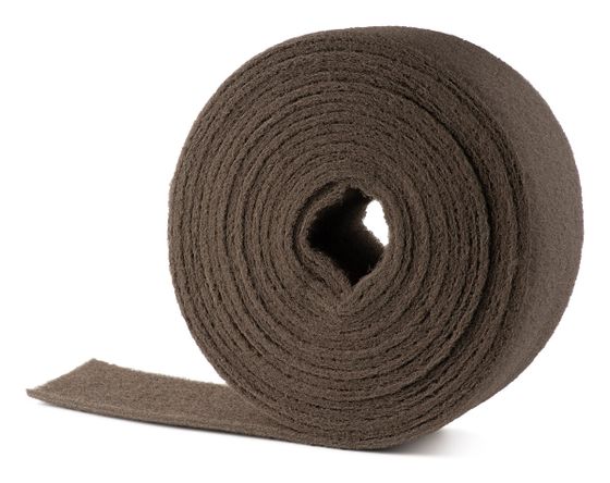 Скотч брайт MIRKA Mirlon рулон коричневый 115 мм x 10 м Micro Fine P2000 №2