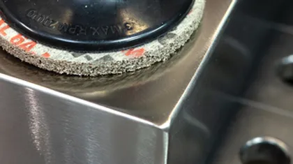 Чем шлифовать нержавеющую сталь?