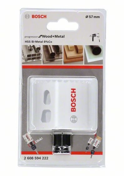 Коронка биметаллическая 57 мм Bosch Progressor №2 Коронка биметаллическая 57 мм Bosch Progressor №2