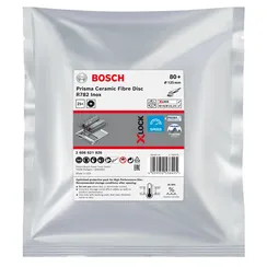 Фибровый круг Bosch 125 мм R782 Prisma P80 X-LOCK - 25 шт/уп