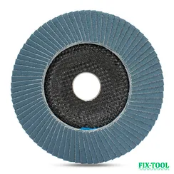 Круг лепестковый торцевой Norton Omega 125x22 R828 P80