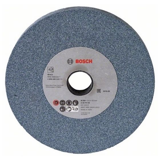 Заточной круг для точила Bosch 200x25x32 мм К60 №1