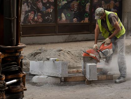 Алмазный диск по бетону и кирпичу 350х25,4 мм MESSER DIY №1