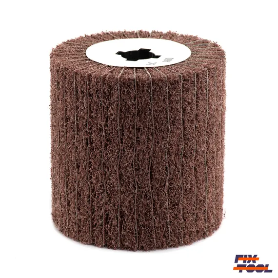 Фото валика для сатинирования Fix-Brite 100x100x19 Extra Coarse A + P60