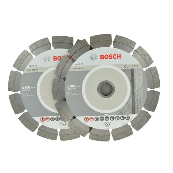 Диски для штробореза по бетону 180 мм Bosch комплект 2 шт