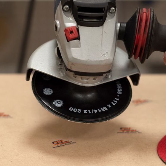 Опорная тарелка для фибровых кругов 117 мм средней жесткости FB №6