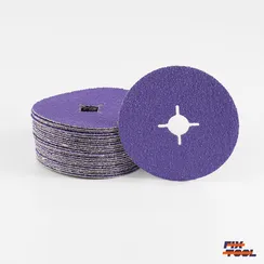 Круг фибровый Bora 9 P36 125 мм х 22 мм - 25 шт/уп