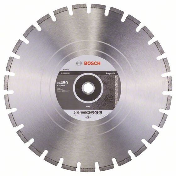 Алмазный диск Bosch Standard for Asphalt 450х25,4 мм 2608602627