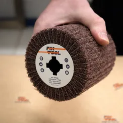 Шлифовальный валик комбинированный 100х100х19 Fix-Tool MEDIUM A + P120