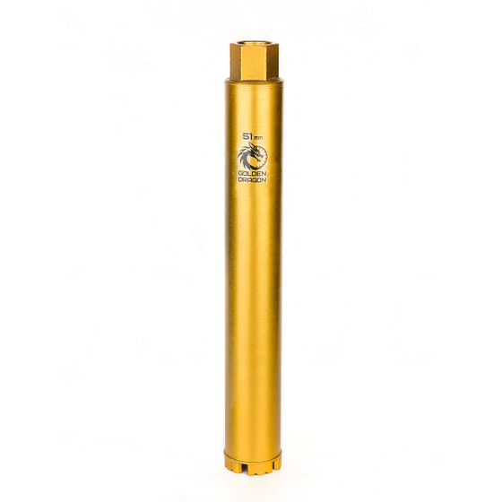 Коронка алмазная по бетону 51x370 мм М22 Golden Dragon М22 №1