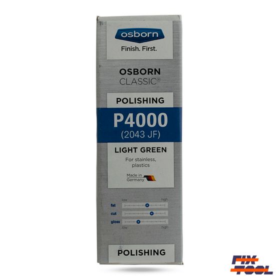 Паста полировальная Osborn P4000 зеленая 1000г №1