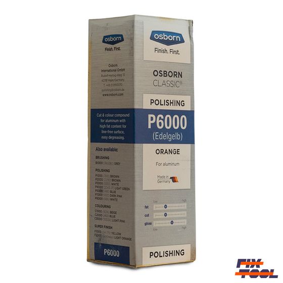Паста полировальная Osborn P6000 оранжевая 1000г №3 Паста полировальная Osborn P6000 оранжевая 1000г №3