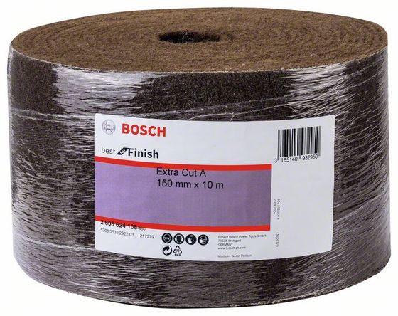 Скотч брайт Bosch рулон коричневый 150 мм x 10 м Coarse №2 Скотч брайт Bosch рулон коричневый 150 мм x 10 м Coarse №2