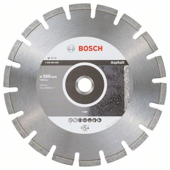 Алмазный диск Bosch Standard for Asphalt 300х25,4 мм 2608603830
