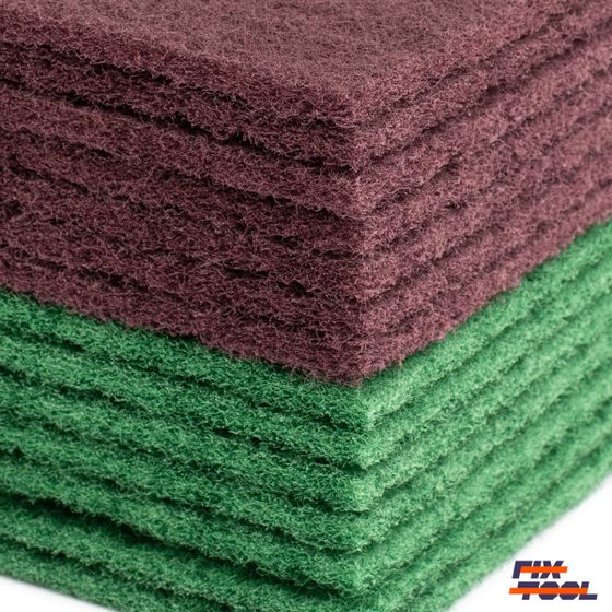 Набор листов скотч брайт FB №4 General Purpose и Very Fine Soft №3