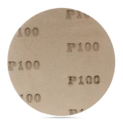 Шлифовальный круг на липучке Fix-Tool, d125 мм, P100, без отверстий, 100 шт./упак.