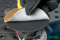 Скотч-брайт Bosch круг коричневый 125 мм Coarse Velcro