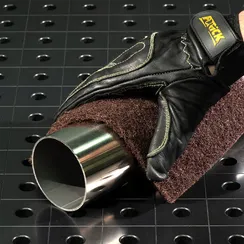 Скотч брайт лист бордовый 158 мм x 224 мм Fix-Tool Medium P120