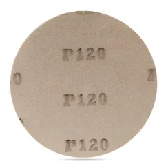Шлифовальный круг на липучке Fix-Tool, d125 мм, P120, без отверстий, 100 шт./упак.