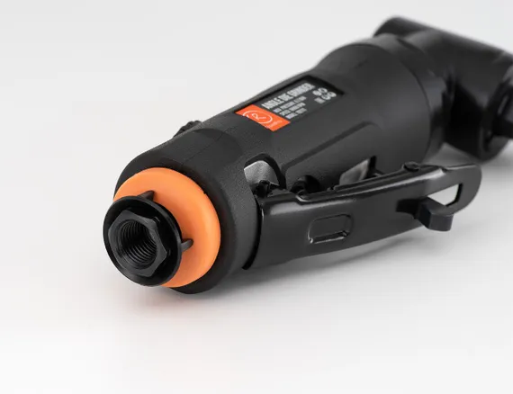 УШМ пневматическая RoxelPro 192111 подключение воздушного шланга