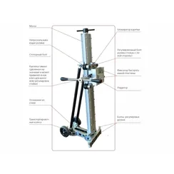 Стойка для алмазного бурения MESSER S500