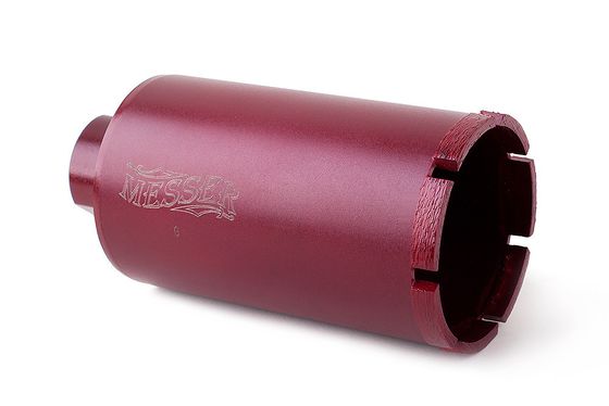 Коронка алмазная по граниту D67 L100 мм "MESSER REDLINE" №1