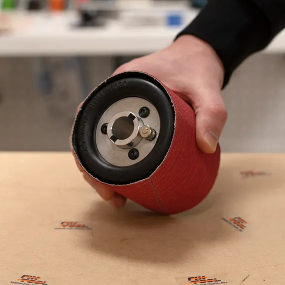 Надувной барабан для шлифовки в руке