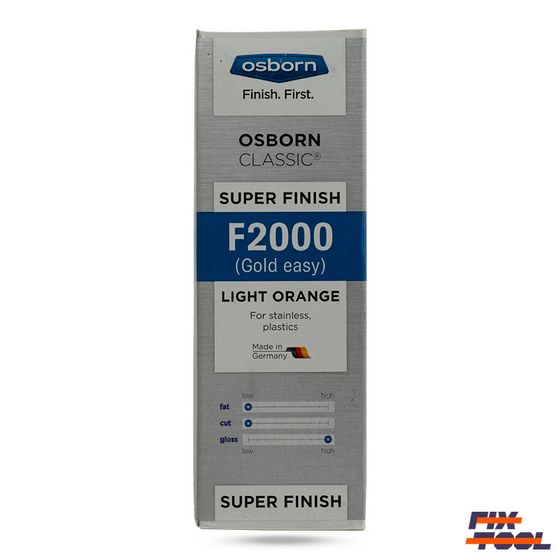 Паста полировальная Osborn F2000 оранжевая 1000г