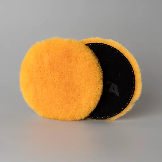 Полировальный диск Polarshine PRO из натуральной овчины 150мм, 2шт/уп