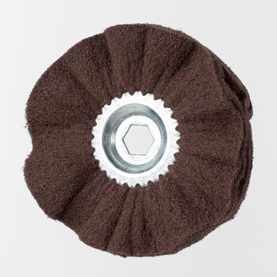 Круг шлифовальный нетканый 150x20 мм Fine №3 Круг шлифовальный нетканый 150x20 мм Fine №3