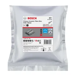 Фибровый круг Bosch 125 мм R781 Prisma P60 X-LOCK - 25 шт/уп