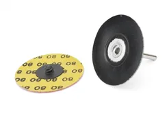 Резиновый держатель 75 мм Norton средней твердости на шпинделе