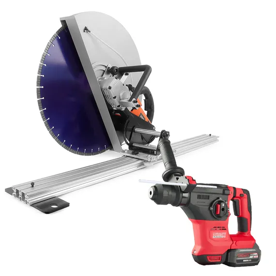 Электрический резчик MESSER KX 600 + Аккумуляторный перфоратор FELISATTI в подарок