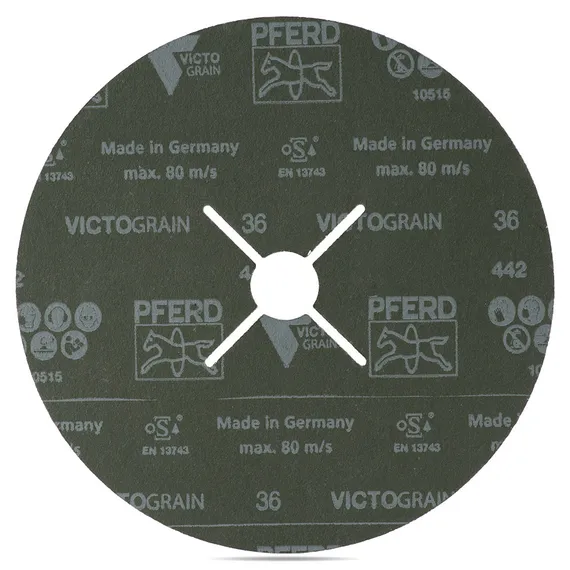 Круг фибровый PFERD FS 180x22 Р36 VICTOGRAIN