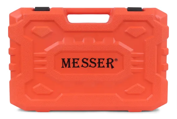 Гайковерт сетевой ударный MESSER IW-600 со сменной головкой 36мм в кейсе для хранения
