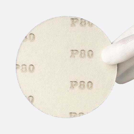 Шлифовальный круг на липучке 125 мм P80 BlueFix 50 шт./упак. №2 Шлифовальный круг на липучке 125 мм P80 BlueFix 50 шт./упак. №2