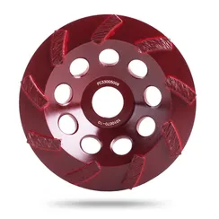Алмазная шлифовальная чашка 125 мм Турбо Messer BG/M-SPEED