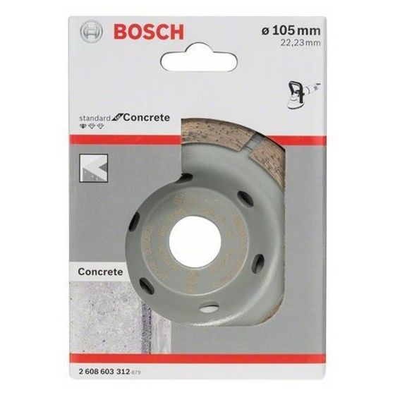 Алмазная чашка по бетону Bosch 105 мм 2608603312 №2