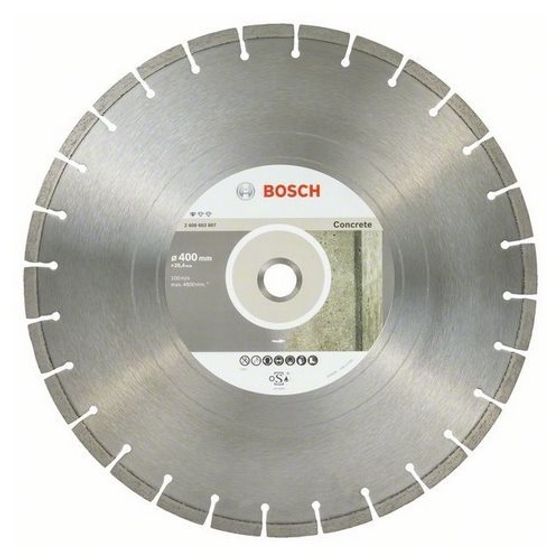 Алмазный диск Bosch Standard for Concrete 400х25,4 мм 2608603807