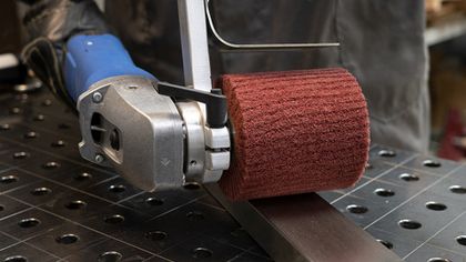 Шлифовальный валик нетканый Fix-Brite 100х100х19 MEDIUM A (Р120) №3 Шлифовальный валик нетканый Fix-Brite 100х100х19 MEDIUM A (Р120) №3